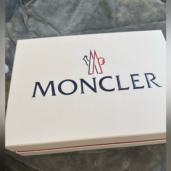 Moncler Women's White Slide Sandals - Picture 2 of 5